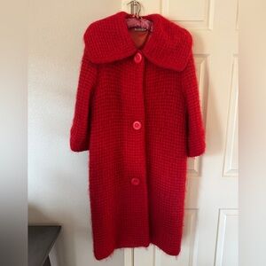 Vintage wool coat. Made in Italy.